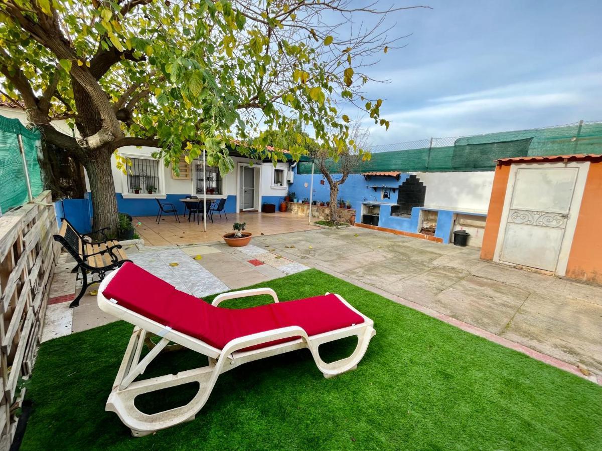 Estudio Adosado Acogedor Con Jardin, Barbacoa Y Parking Privado Alicante Exterior foto
