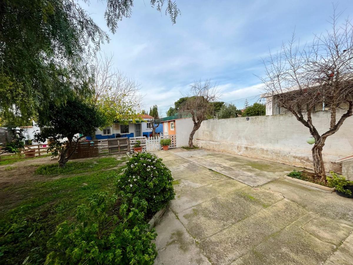Estudio Adosado Acogedor Con Jardin, Barbacoa Y Parking Privado Alicante Exterior foto